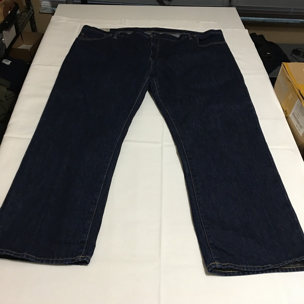 Polo Ralph Lauren Mens Jeans Size 48x30 Dark Wash Straight Leg Jeans